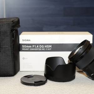Sigma 50mm F1.4 DG HSM ART (Canon EF Mount)