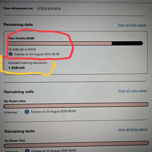 電話卡 3UK sim card 英國 及 歐洲 合共71國家, 包括 香港, 澳門, 越南, 澳紐, 國電...