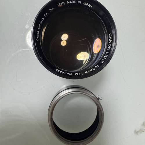 Canon 100mm F2 L39 mount