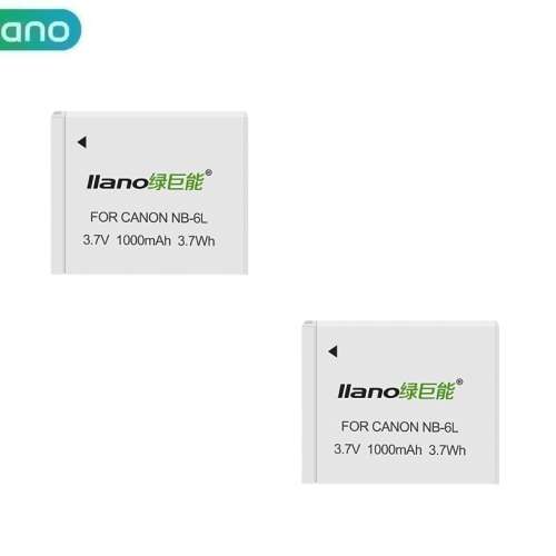 LLANO NB-6L / NB-6LH Lithium-Ion Battery For CANON Cameras 代用鋰電池 (1000mAh)