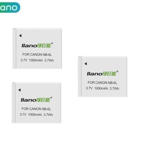 LLANO NB-6L / NB-6LH Lithium-Ion Battery For CANON Cameras 代用鋰電池 (1000mAh)