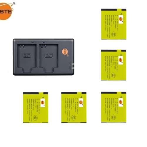 DSTE NB-6L / NB-6LH Lithium-Ion Battery With USB-A Charger For CANON Cameras