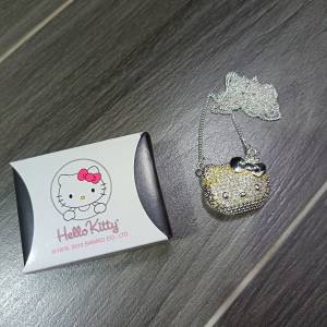 Hello kitty 精美掛頸時鐘
