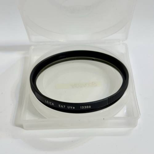 Leica E67 UVa filter black 13386