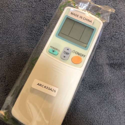 DAIKIN Air Conditioner Remote Controller 大金冷氣遙控器 ARC433A26, 433A24..