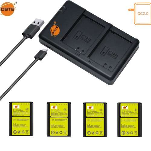 DSTE BLN-1 / BLN1 Fully Decoded Lithium-Ion Battery Pack With  USB-A Charger