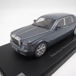 Kyosho 勞斯萊斯幻影 EWB（月藍） Rolls-Royce Phantom EWB (luna blue) 1:43 OVP