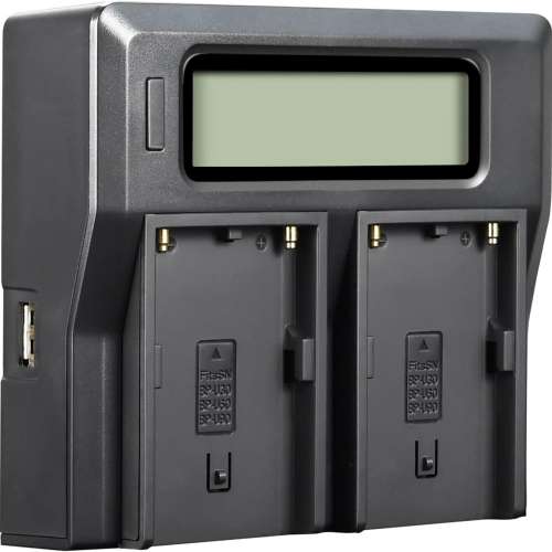 DSTE BP-U60 Fully Decoded Lithium-Ion Battery Pack For With Dual-Bay LCD Charger
