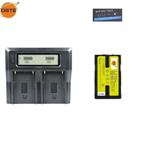 DSTE BP-U60 Fully Decoded Lithium-Ion Battery Pack For With Dual-Bay LCD Charger