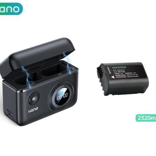LLANO Panasonic DMW-BLK22 Lithium-Ion Battery Pack With Fast Dual Charger