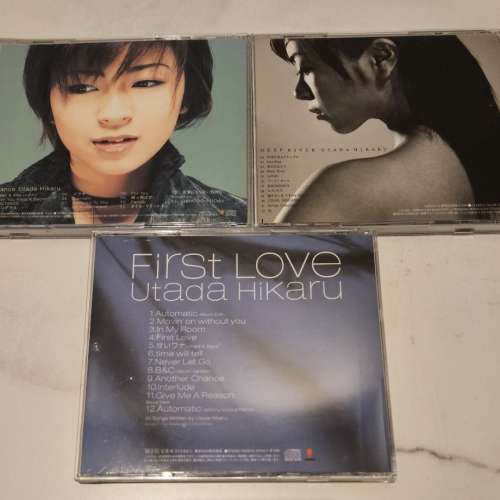 宇多田光 - First Love, Distance, DEEP RIVER (日版)