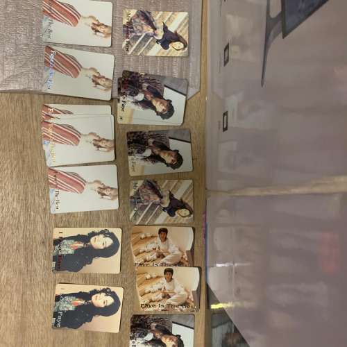 #王靖雯#90年代明星卡#Yes卡#郭富城#鄭秀文#楊采妮#周慧敏 #王菲#夜光卡#酒井法子#...