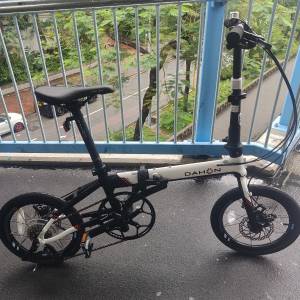 低玩2代k3 plus內摺9速摺車(大熱熊猫色)