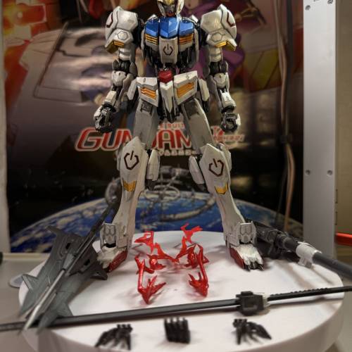 MG 1:100 機動戰士高達 鐵血的孤兒 巴巴托斯高達 第四型態 輕舊化 已砌 高達模型