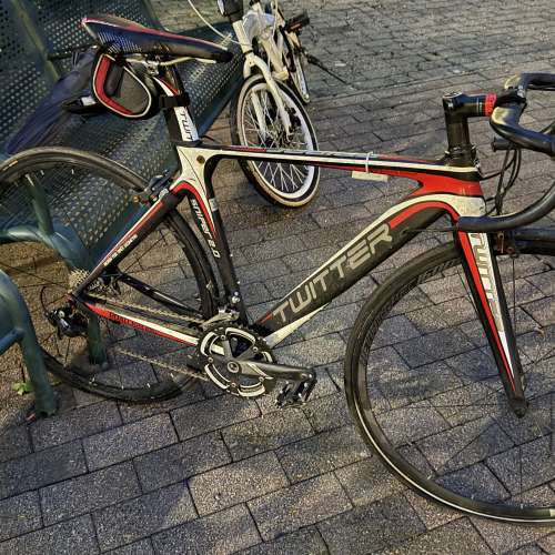 twitter sniper 2.0 鋁架碳叉公路車