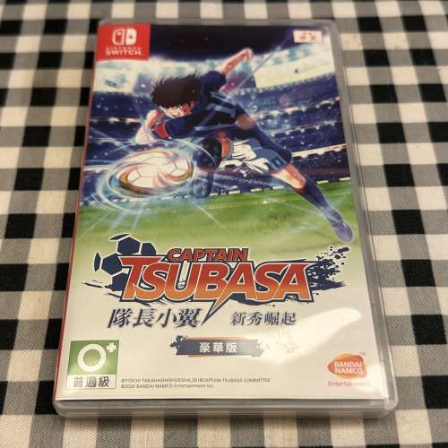 Switch 1 足球小將 隊長小冀 新秀崛起 原廠遊戲 中文版本 行貨 100%全新 只開盒檢查...