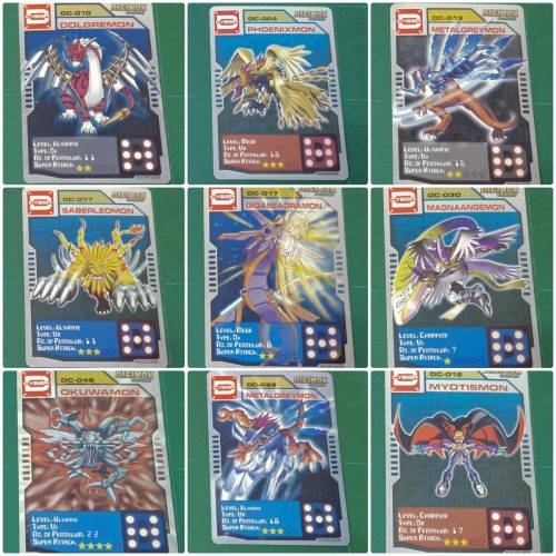 數碼暴龍 第三代 卡 咭 37 張