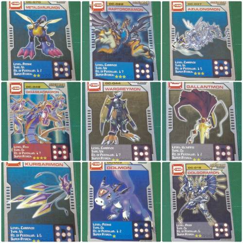 數碼暴龍 第三代 卡 咭 37 張