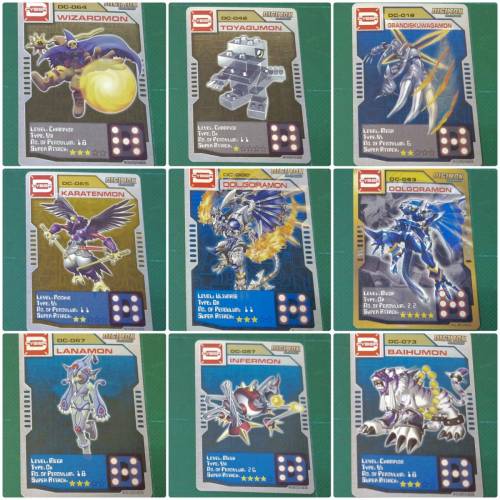數碼暴龍 第三代 卡 咭 37 張