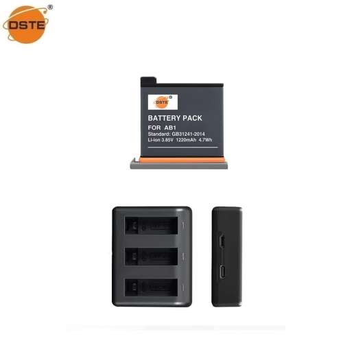 DSTE AB1 Lithium-Ion Battery Pack For DJI Osmo Action 4K 代用鋰電池 (3.85V, 1...
