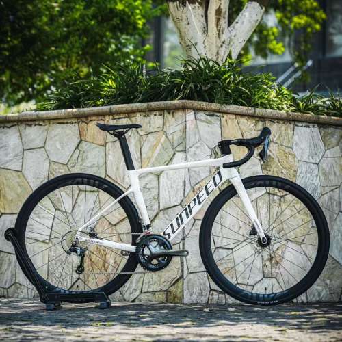 2026款 SUNPEED GALAXY 速比特銀河運動版20速 碳叉鋁合金公路車 送水架前後蛙燈