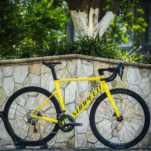 2026款 SUNPEED GALAXY 速比特銀河運動版20速 碳叉鋁合金公路車 送水架前後蛙燈