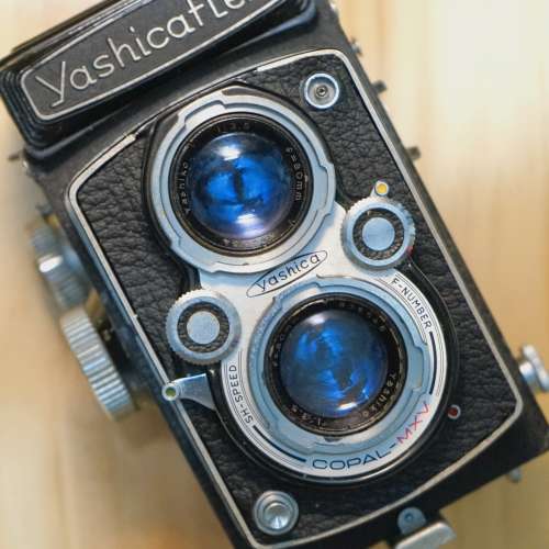 Yashicaflex B (new model) 雙鏡相機 （中幅） 雙鏡 雙反 120相機 腰平取景 仿Roll...