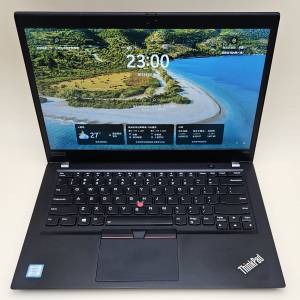 32g板載i7頂配 T490S 1.27kg 14" ThinkPad Lenovo i7-8665U 32g ram 256g SSD