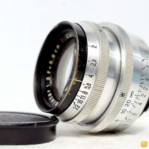 戰前1代小B Carl Zeiss Jena 紅T Biotar 58mm f2, Exakta Mount