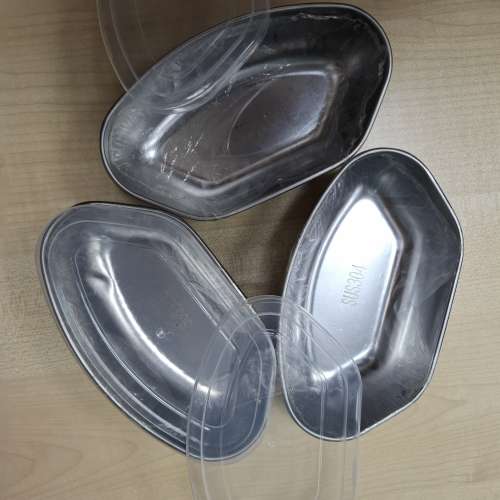 不銹鋼食物盒連蓋x3