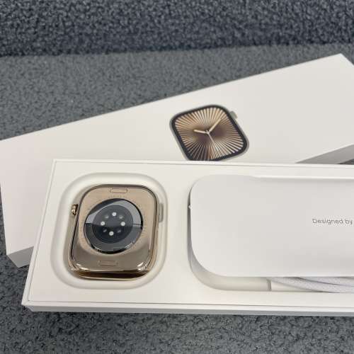 （❤️‍🔥全新鈦金屬金色Apple watch❤️‍🔥）Apple Watch Series 10 Gold Titan...