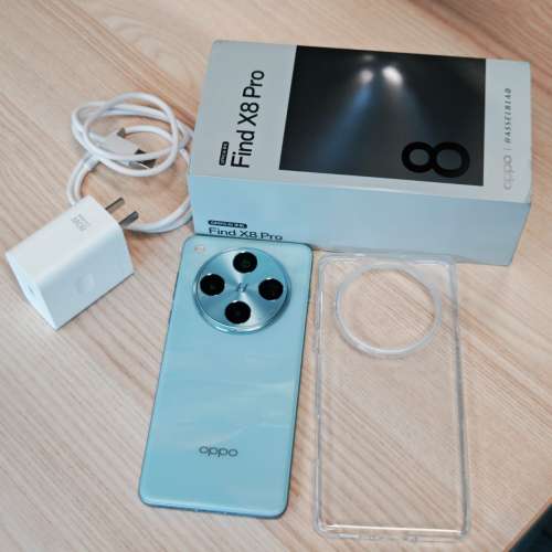 95%新 Oppo Find X8 Pro 16+1TB 藍色國行版 可加錢換Samsung Z Fold6 (Full Set跟配...