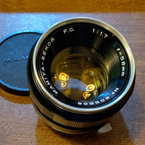 Mamiya-Sekor F.C. 58mm f1.7