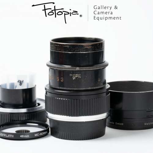 || Leica Thambar 90mm F2.2 LTM (modified to Leica R & Nikon F mount Helicoid) ||