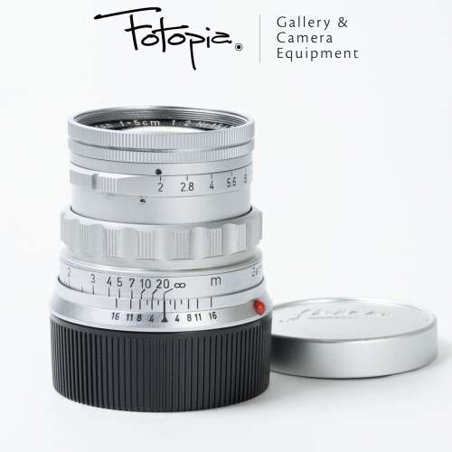 || Leica Summicron-M 50mm F2 - Silver / Rigid v1 / Single Scale $15800 ||