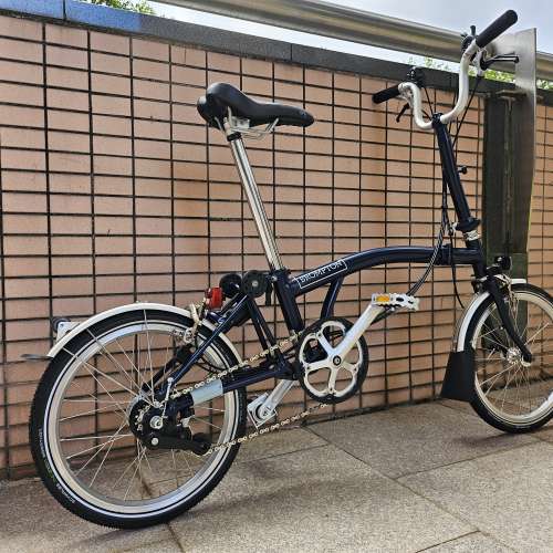 Brompton 6 speed Tempest Blue 全原装