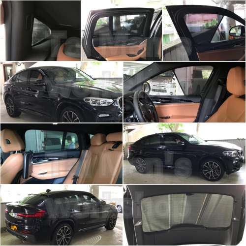BMW X4 全車磁石濾光窗網太陽擋
