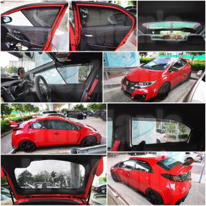FK2 FK8 FL5 FN2 Civic Typer 全車磁石濾光窗網太陽擋