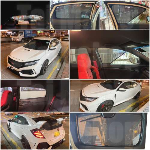FK2 FK8 FL5 FN2 Civic Typer 全車磁石濾光窗網太陽擋