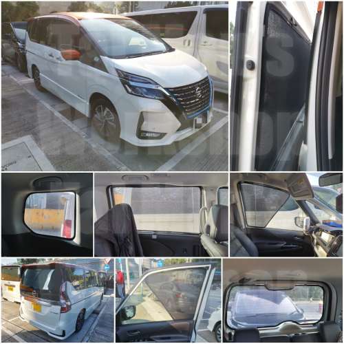 SERENA C27 Epower 全車磁石濾光窗網太陽擋
