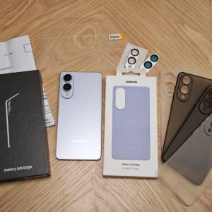 95%新 Samsung Galaxy S25 Edge 5G 12+512GB 香港行貨保至2026年5月 S25Edge鈦金屬...