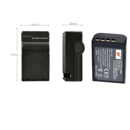 DSTE BLX-1 / BLX1 Lithium-Ion Battery Pack For OLYMPUS OM SYSTEM OM-1 Mark II