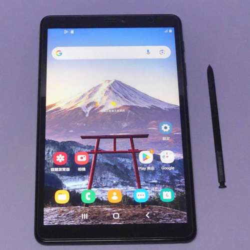 有原裝盒玻璃貼等同新良好Samsung8吋(SM-p205)S Pen 4G (3+32GB)Android 9 One UI 1...