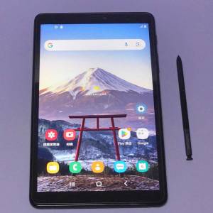 有原裝盒玻璃貼等同新良好Samsung8吋(SM-p205)S Pen 4G (3+32GB)Android 9 One UI 1...