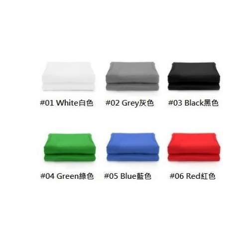 2m(W) x 2m(H) Seamless Studio Support Chromakey Backdrop 無縫棉質攝影背景布 (...