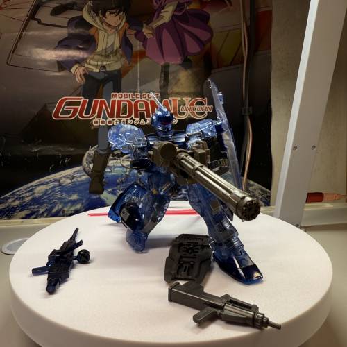 HG UC 1:144 機動戰士高達外傳 MISSING LINK 失落的環結 蒼白騎士 空間戰用 Clear ...