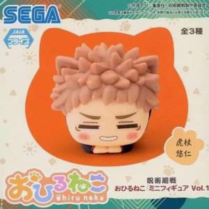 SEGA景品 咒術迴戰 澀谷事變 午睡貓咪迷你公仔 模型 虎扙悠仁版