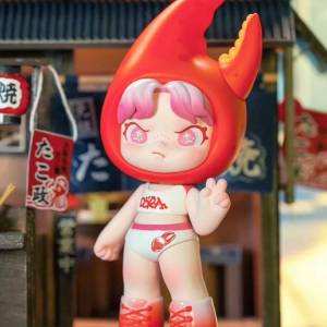 TNTSPACE DORA香辣小龍蝦吊卡潮玩盲盒