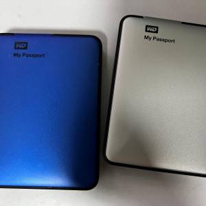 WD USB 3.0 外置硬碟 1 TB x 2