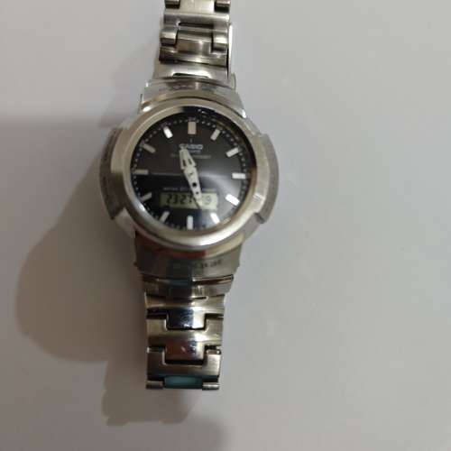 Casio GShock AWM-500D-1A 手錶 - 不鏽鋼錶帶 / g-shock